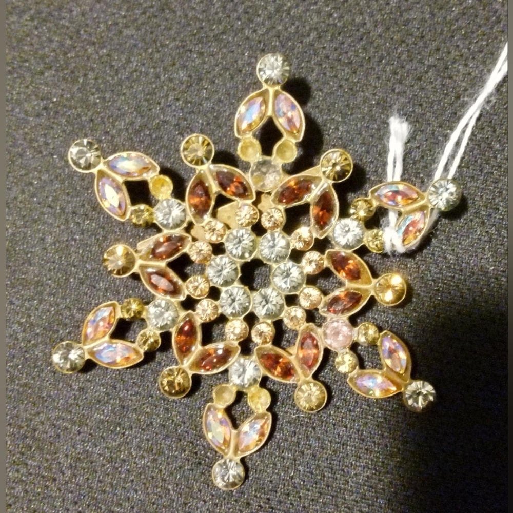 Sorrelli Snowflake Brooch
